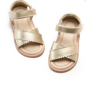 Felix & Flora Gold Kids Sandals Size 11